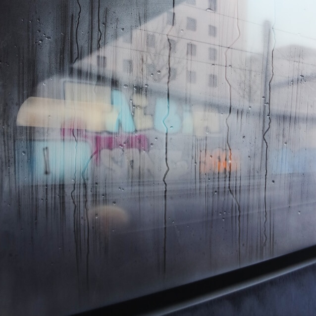 13h22, Paris, 100x100cm, Acrylique sur toile et plexiglas, 2017 2400