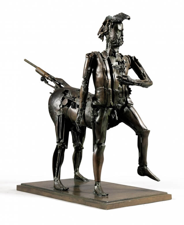 César 1921 - 1998 CENTAURE signé , fondeur Bocquel n°2_8 bronze 103 x 48,5 x 110 cm Certificat Denise Durand-Ruel 335000€ b 240