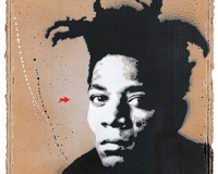 _Basquiat, 2021 Carton 51x51cm 3200€