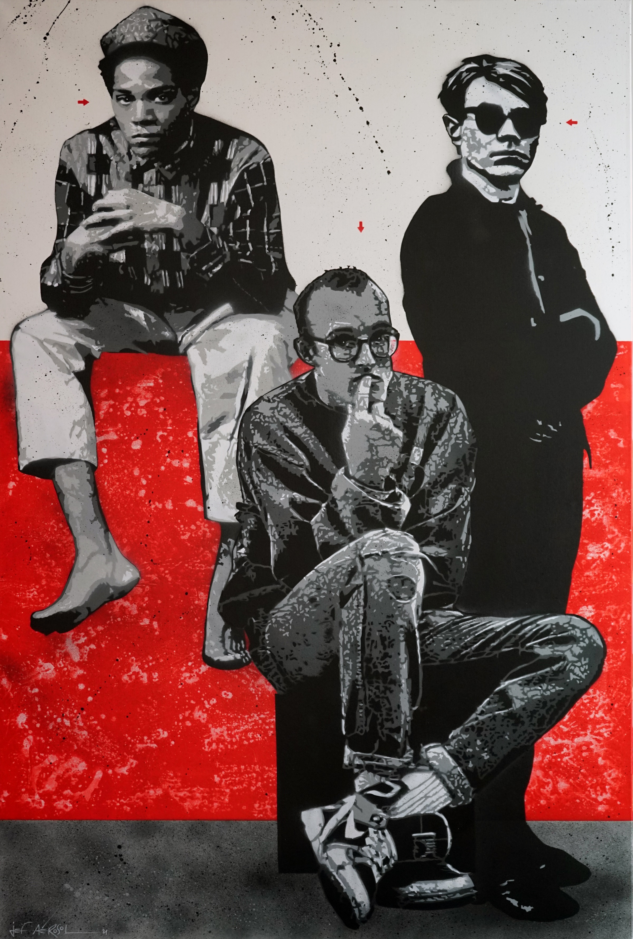 The NY Trilogy (Warhol, Basquiat, Haring) – 2021