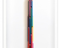 The Pencil Crayon Is Mightier Than The Sword - 2023 - 100 x 30 x 6cm B