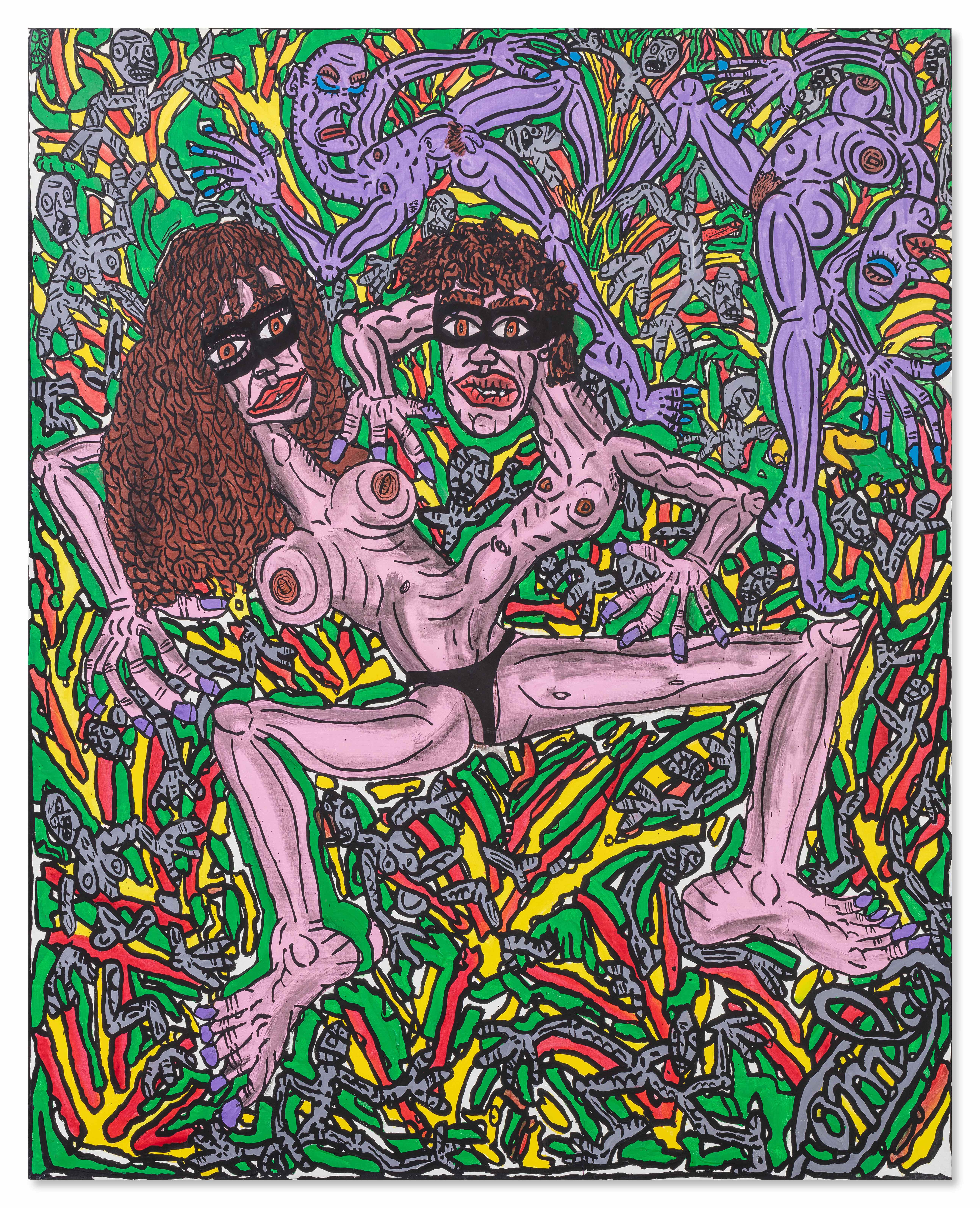 Double corps en dansant… -1989